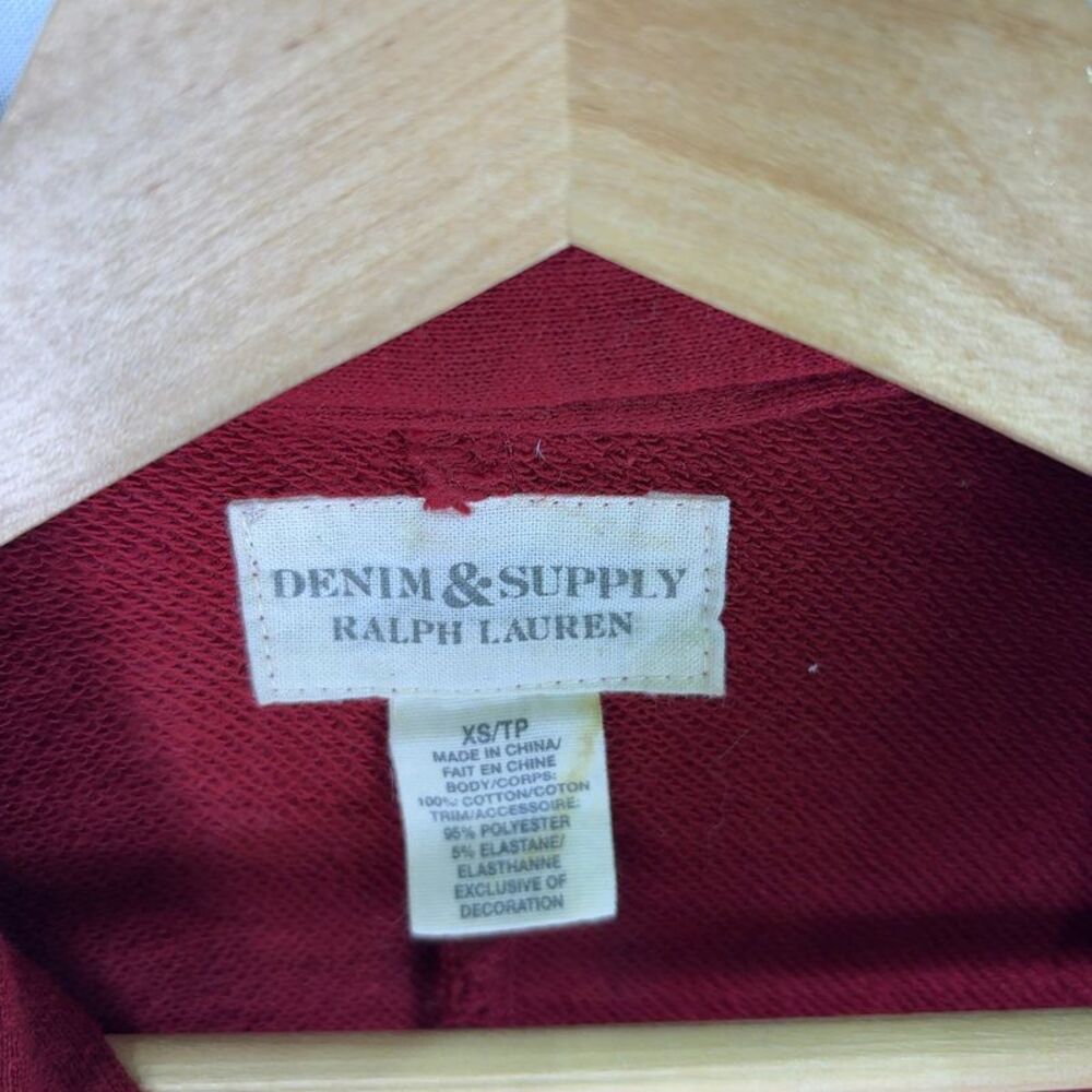 Denim & Supply Ralph Lauren Red Military Officer Jacket - Picture 6 of 8